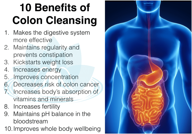 10 Benefits of Colon Cleansing